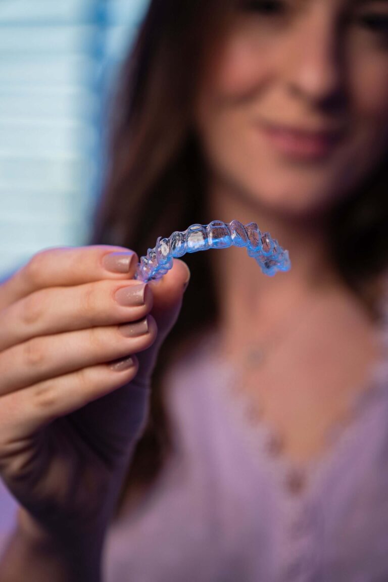 Custom take-home teeth whitening tray for professional whitening in Mexico